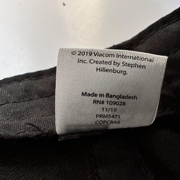 Spongebob Squarepants Nickelodeon Dad Hat Pineapple Adjustable Strap Back Black - Picture 9 of 10